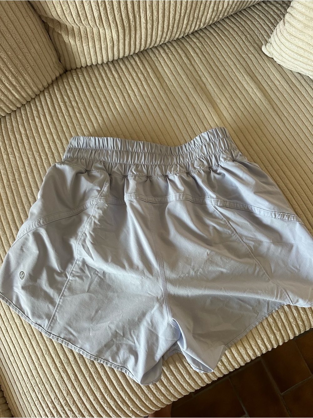 lululemon athletica Light Blue Women's Running Shorts